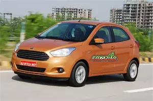 ford figo 2016 ground clearance