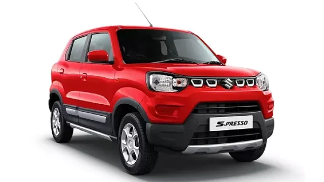 S Presso Car Price In India